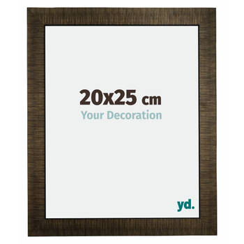 Fotolijst 20x25cm Champagne Geborsteld Hout Leeds