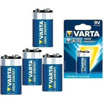 Varta 9v E-Block 5 Stuks