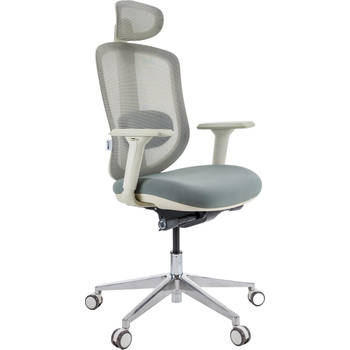 MaxxHome Luxe Ergonomische Bureaustoel - Directiestoel - High-end - Grijs