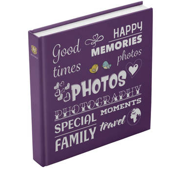 Henzo Fotoalbum - Fantasy Wording - foto's - Paars