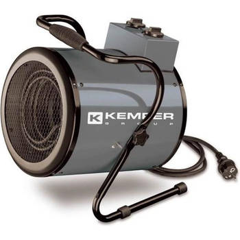 Kemper 65330EL - Elektrische Heteluchtkanon / Heater - 3000W - 4 Standen - Thermostaat - 33 m²