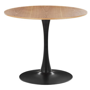 Beliani BOCA - Eettafel-Lichte houtkleur-MDF