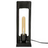 Hoyz - Tafellamp H-profiel - Industriele Lamp - Grijs/Zwart