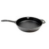 Valhal - Skillet Koekenpan Gietijzer met Steel Ø 25 cm - Gietijzer - Zwart