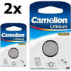 2 Stuks Camelion CR2325 3V Lithium batterij