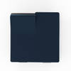 Dubbel Jersey Topper Hoeslaken - Navy - 180x200 cm - Jersey - Villa Park - Voor Matrassen Tot 8 CM