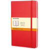 Moleskine notitieboek, ft 13 x 21 cm, gelijnd, harde cover, 240 blad, rood