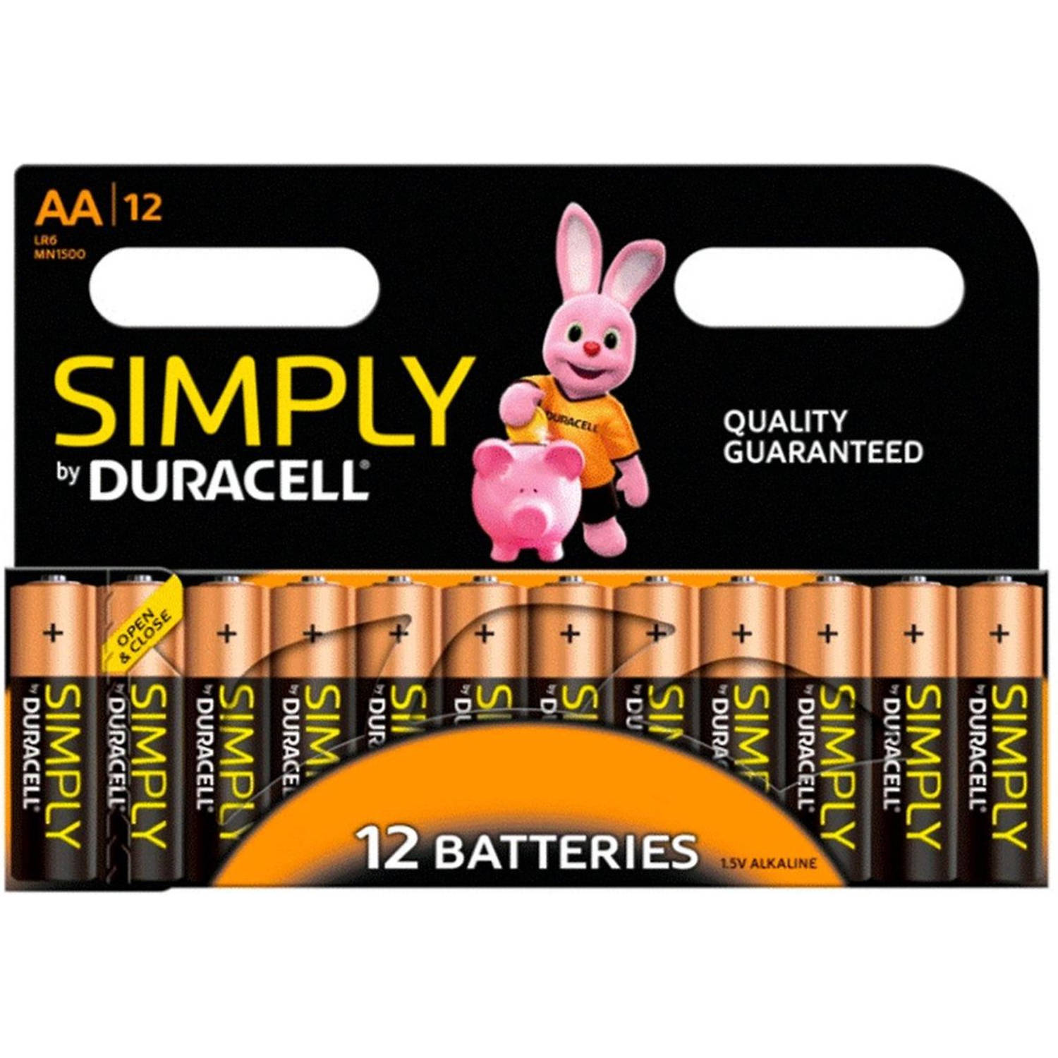 Duracell Simply Alkaline AA 12x