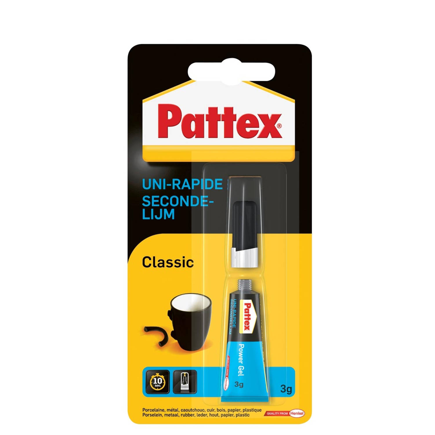 Pattex secondelijm Classic 12 stuks