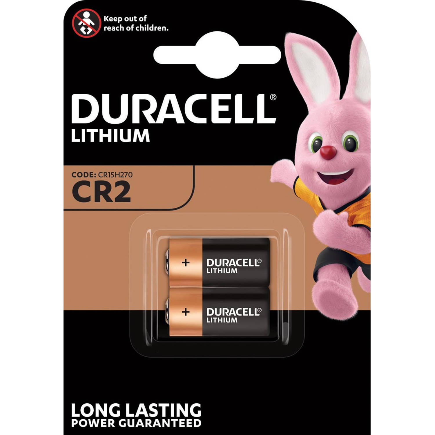 Duracell Ultra Lithium CR2, blister van 2 stuks 10 stuks