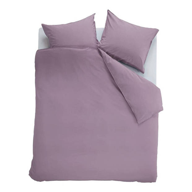 Beddinghouse Dekbedovertrek Care Change - Mauve-2-persoons (200 x 200/220 cm)