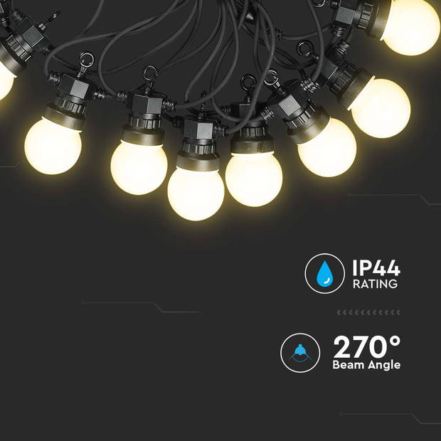 V-TAC VT-71020-N LED Lampen voor String Lights - DC:24V - IP44 - 0.5W - 960 Lumen - 3000K