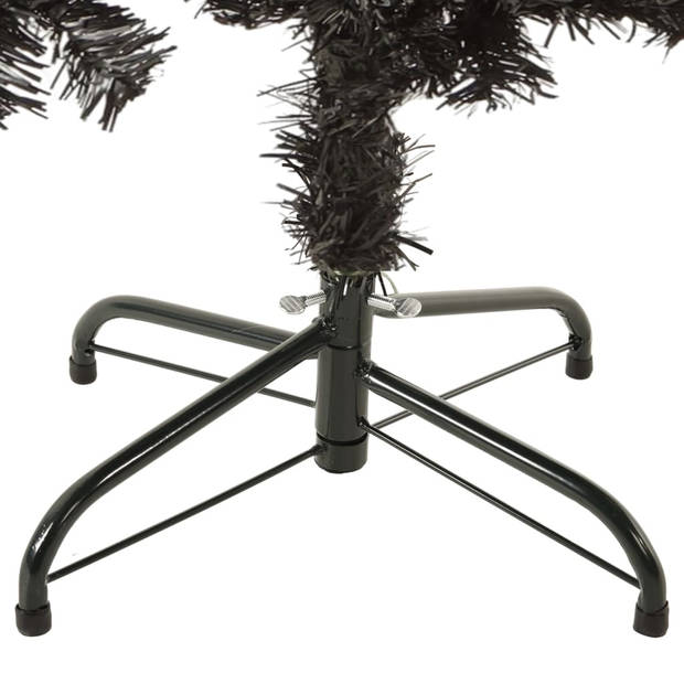 vidaXL Kerstboom smal 150 cm zwart