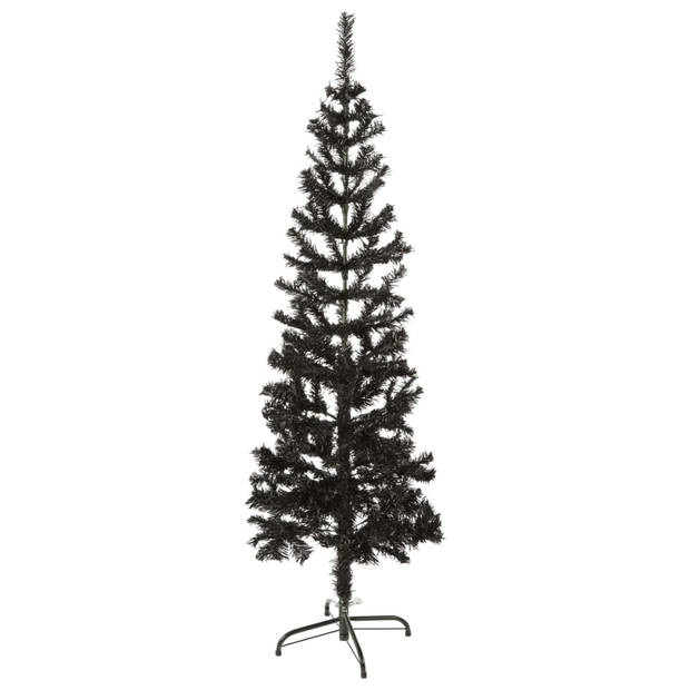 vidaXL Kerstboom smal 120 cm zwart