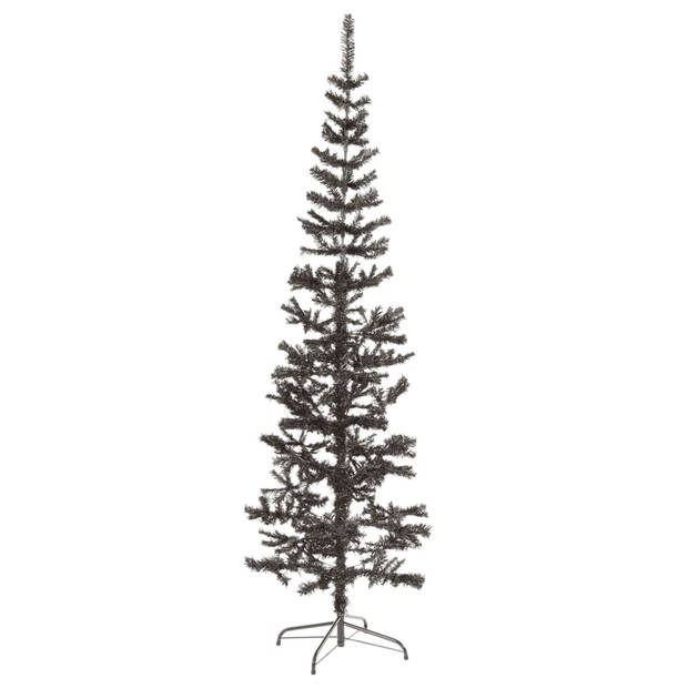 vidaXL Kerstboom smal 240 cm zwart