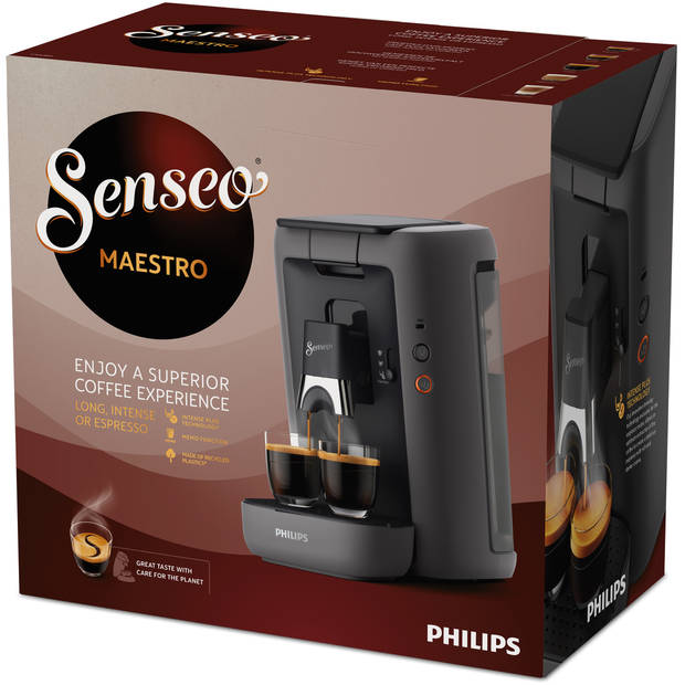 Philips Senseo Maestro koffiepadmachine CSA260/50 - donkergrijs