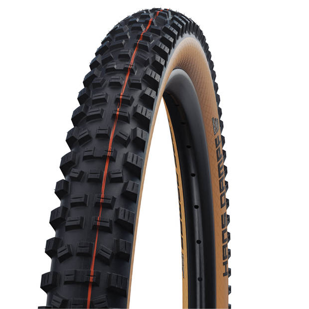 Schwalbe Vouwband Hans Dampf Super Trail 27.5 x 2.60" / 65-584 mm bronze sidewall