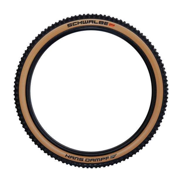 Schwalbe Vouwband Hans Dampf Super Trail 27.5 x 2.60" / 65-584 mm bronze sidewall