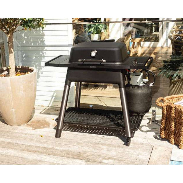 Everdure - Force Gas Barbecue - Roestvast Staal - Zwart