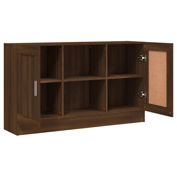 The Living Store Dressoir Bruineiken - 120 x 30.5 x 70 cm - Sterk en praktisch