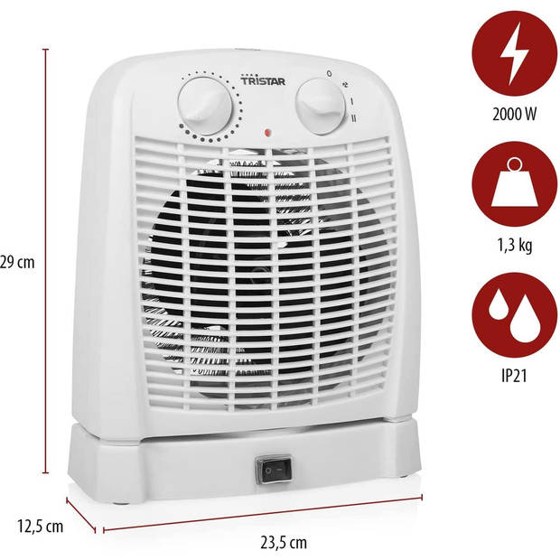 Digitale verwarming Tristar KA5059 2000 W