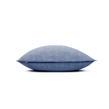 Zo Home Lino Kussensloop Linnen Look - bonnet blue 80x80cm