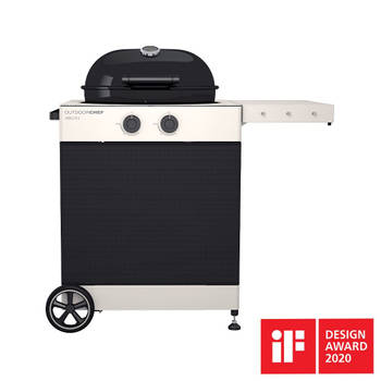 Outdoor Chef - Barbecue Gas Arosa 570 G Tex 30mbar met Uitwisselbaar Front - Edelstaal - Multicolor
