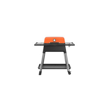 Everdure - Force Gas Barbecue - Roestvast Staal - Oranje