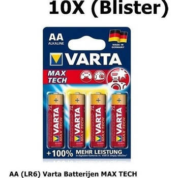Varta Longlife Max Power AA Batterijen - 40 stuks