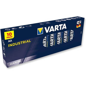 Varta Industrial Pro Mignon AA Batterij 4006 (10st) 4008496882069
