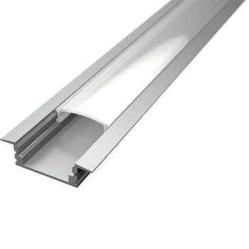LED Strip Profiel - Delectro Profi - Aluminium - 1 Meter - 25x7mm - Inbouw
