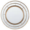 Beliani BELCHITE - Decoratieve Spiegel-Goud-Synthetisch materiaal, Glas