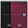 Oxford Office Essentials taskmanager, 140 bladzijden, ft 12,5 x 20 cm, geassorteerde kleuren 5 stuks