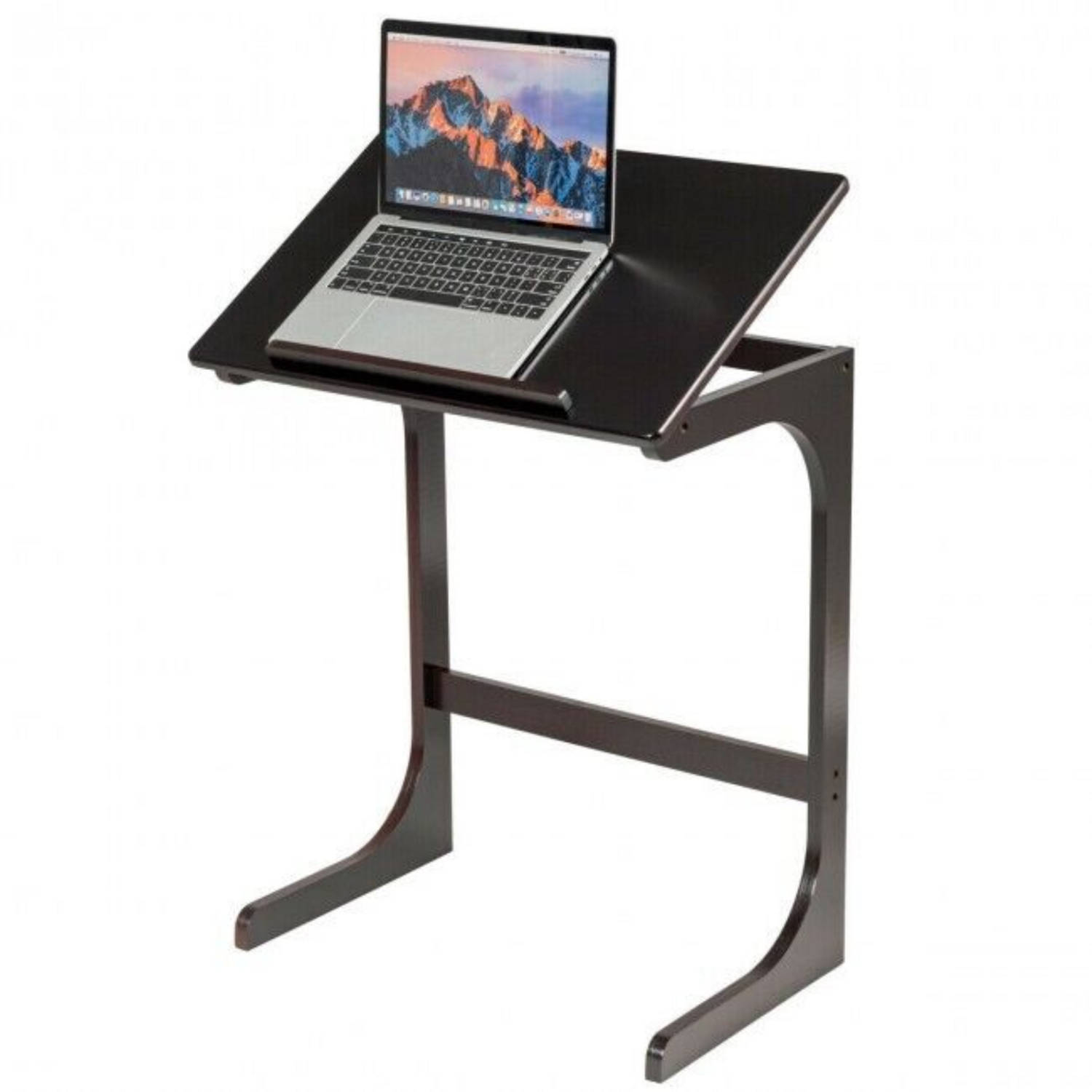 Zenzee Bijzettafel Laptoptafel Laptopstandaard Eettafel Klapbaar Voor Bank Of Bed B60 X H70 X D40 Cm