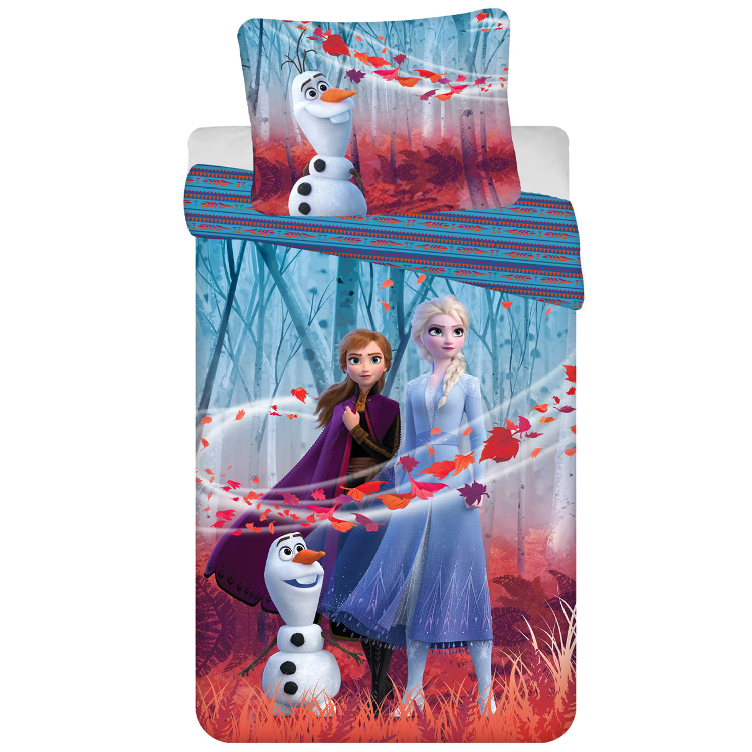Disney Frozen Dekbedovertrek, Sister - Eenpersoons - 140 x 200 cm - Katoen