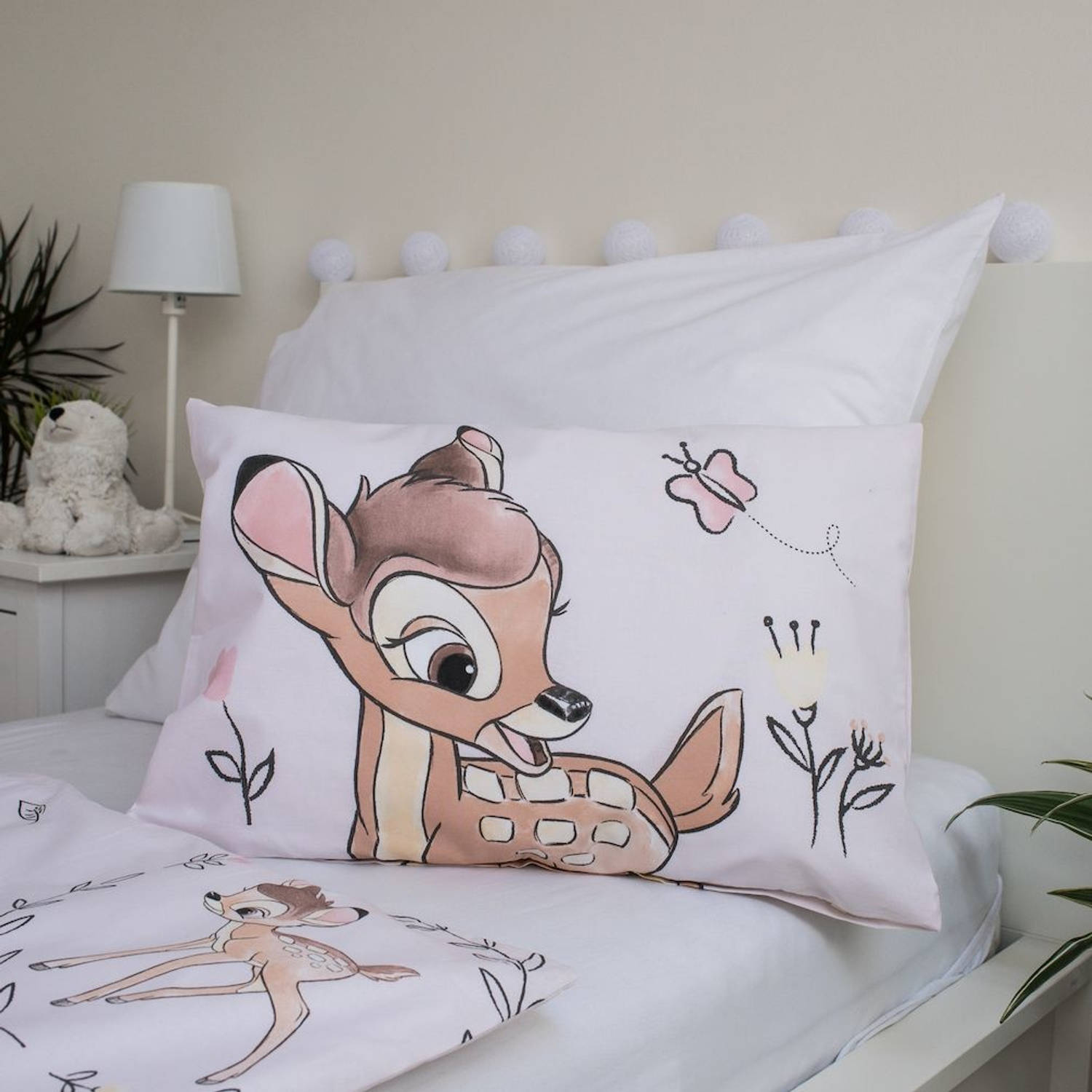 Elektrisch prinses vitaliteit Disney Bambi Dekbedovertrek - 135 x 100 cm - Katoen | Blokker