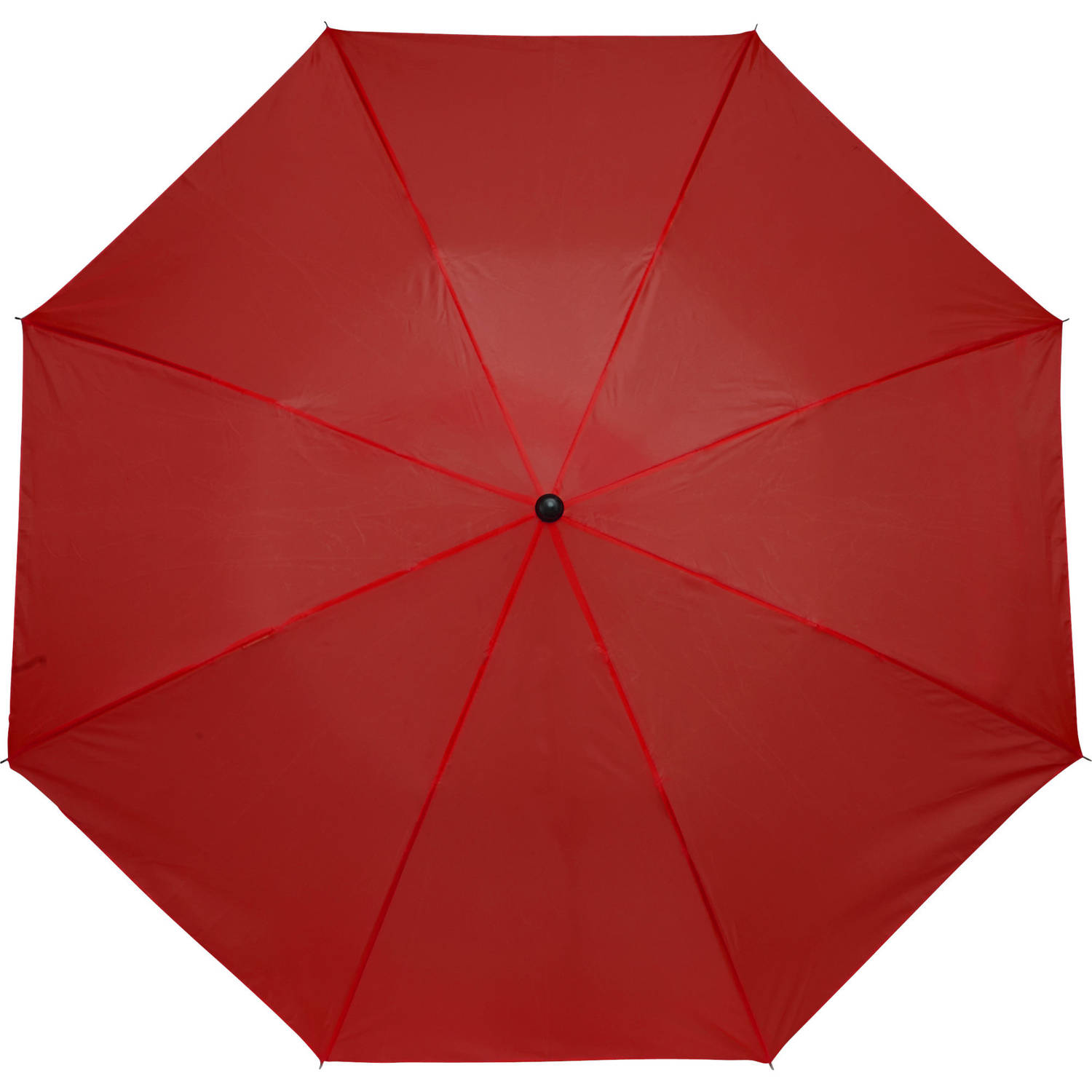 Kleine opvouwbare paraplu rood 93 cm - Paraplu's