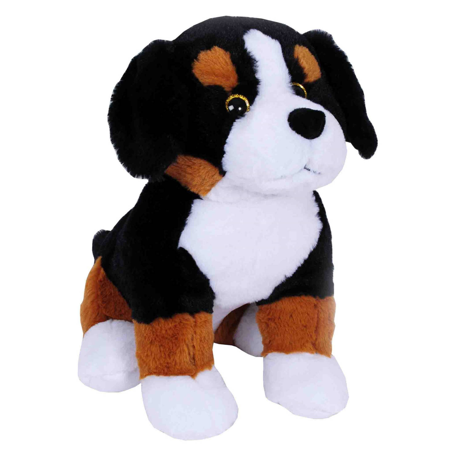 Pluche speelgoed knuffeldier Berner Sennen hond van 33 cm - Knuffel huisdieren