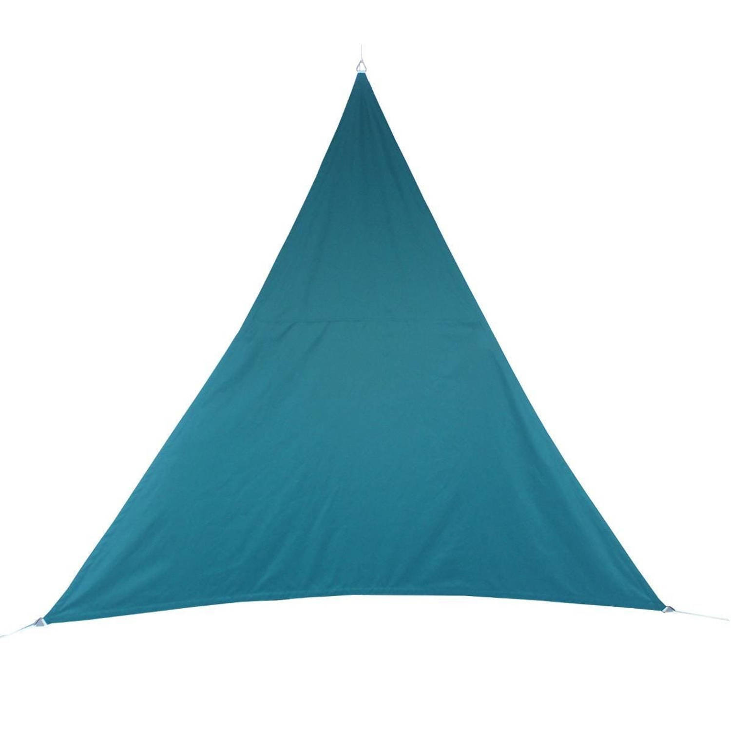 Premium Kwaliteit Schaduwdoek-zonnescherm Shae Driehoek Blauw 3 X 3 X 3 Meter Schaduwdoeken