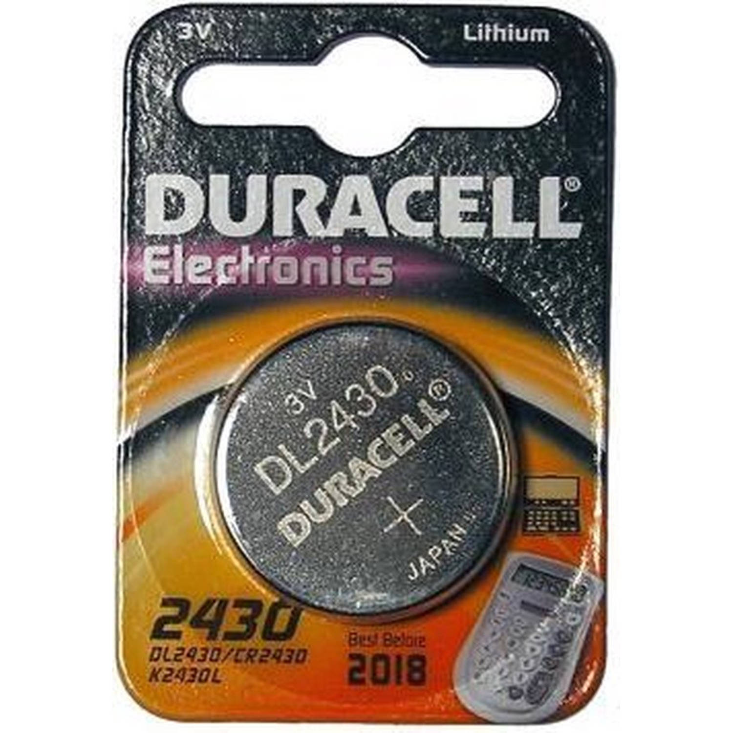 bereiden Oefening donker Duracell DL2430 huishoudelijke batterij Wegwerpbatterij Lithium | Blokker