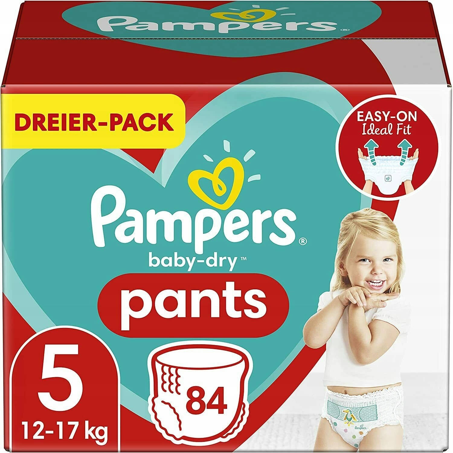 Pampers - Baby Dry Pants - Maat 5 - Mega Pack - 84 luierbroekjes