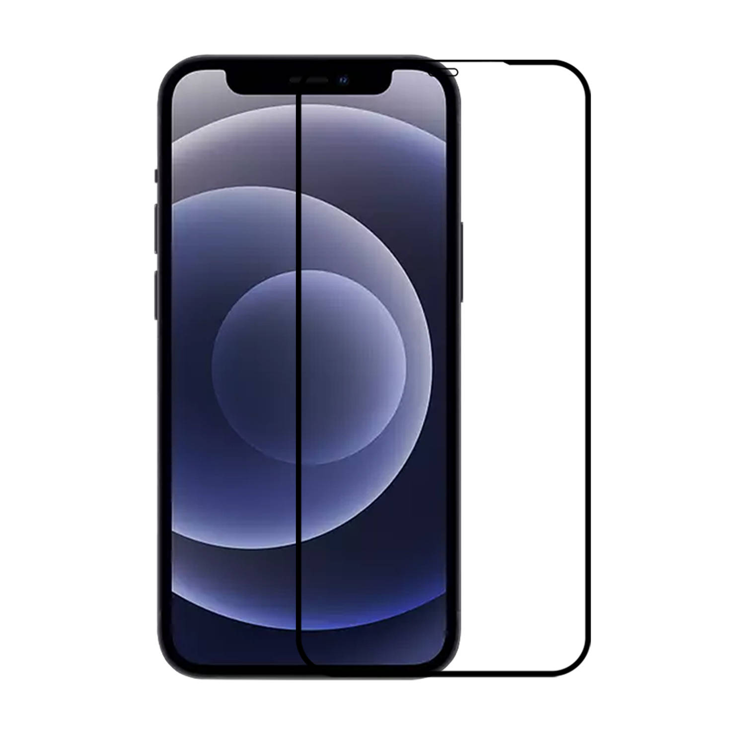 Kratoshield Iphone 12 Screenprotector Gehard Glas Full Cover