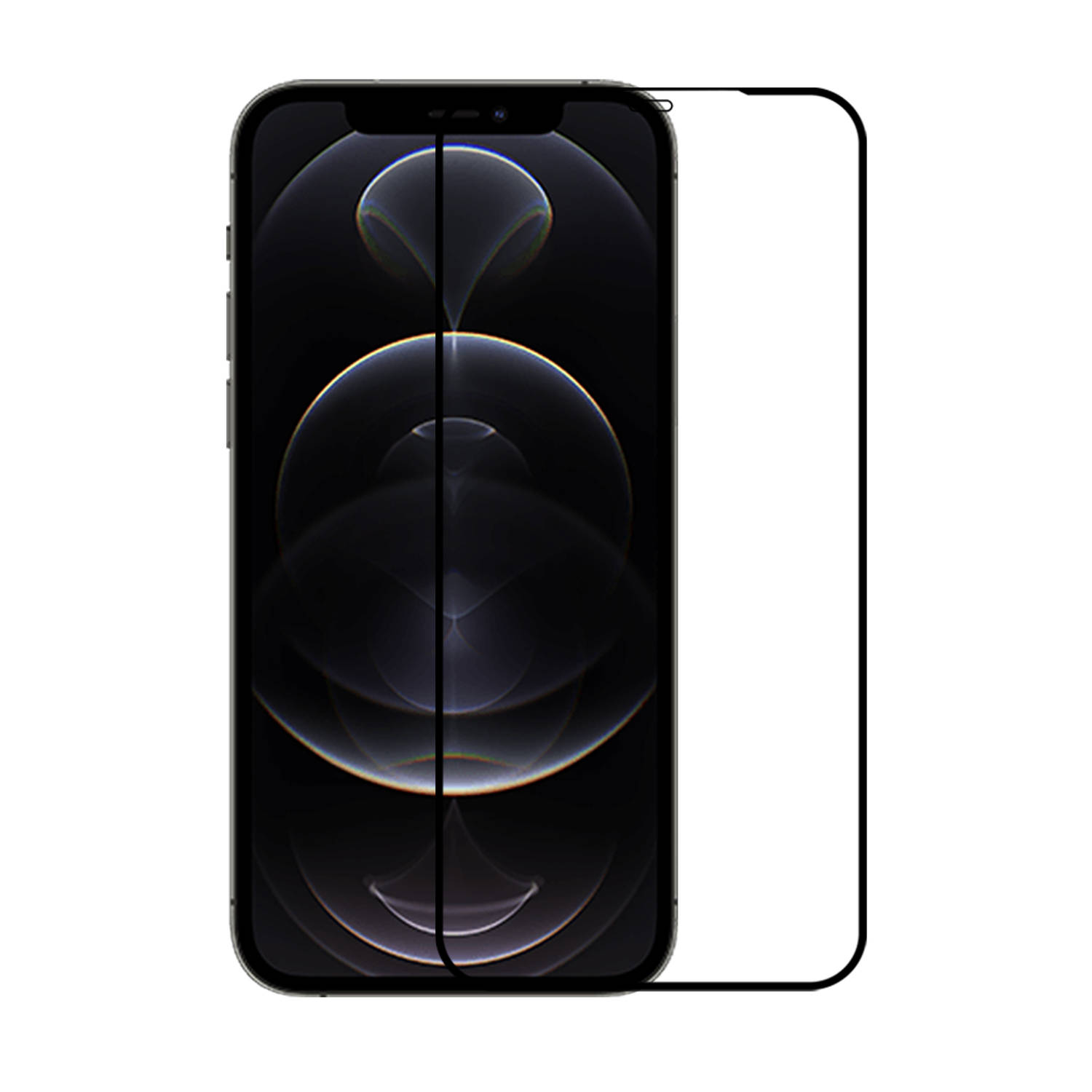 Kratoshield Iphone 12 Pro Screenprotector Gehard Glas Full Cover