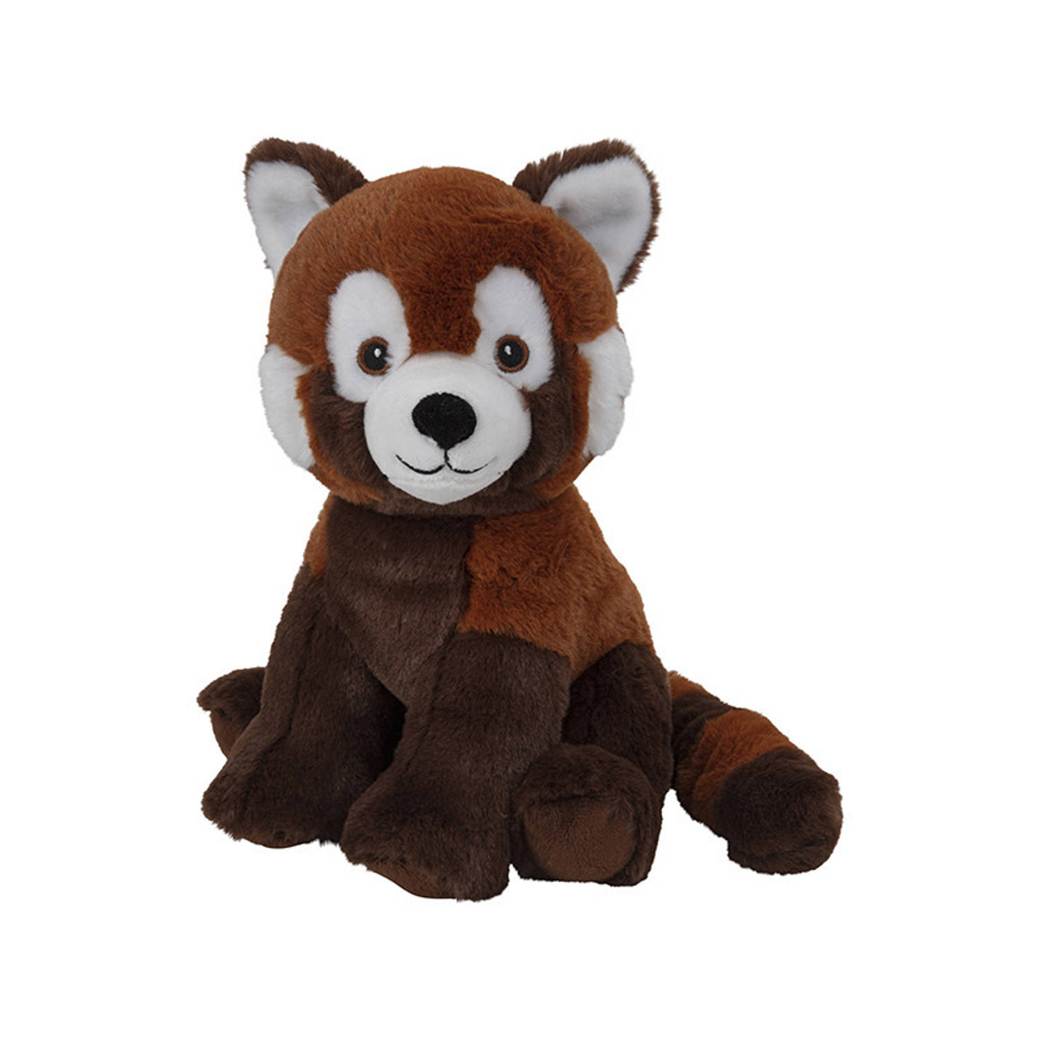 Pluche dieren knuffels Rode panda van 25 cm - Knuffeldieren speelgoed