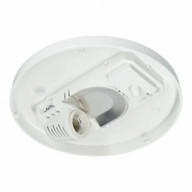 LED Plafondlamp met Bewegingssensor - 360° Sensor - E27 Fitting - Mat Wit - Melkglas - Philips - CorePro Lustre 827 P45