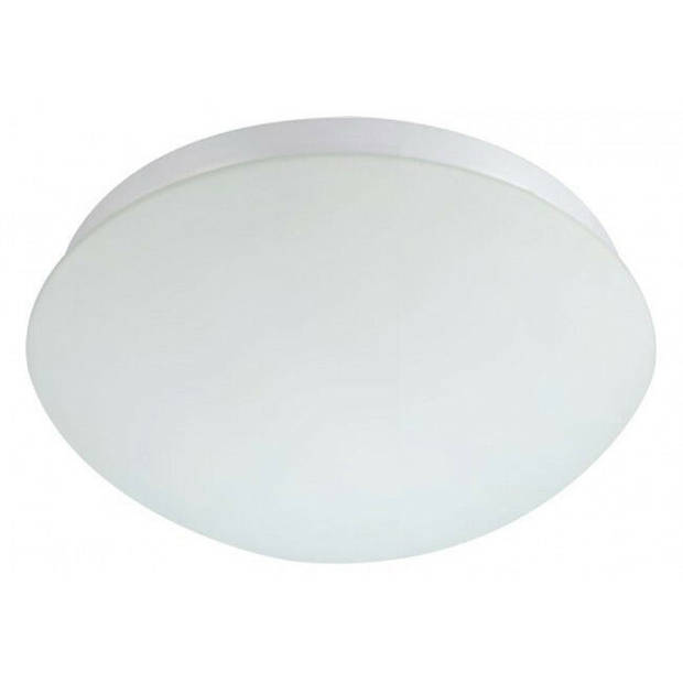 LED Plafondlamp met Bewegingssensor - 360° Sensor - E27 Fitting - Mat Wit - Melkglas - Philips - CorePro LEDbulb 827 A60