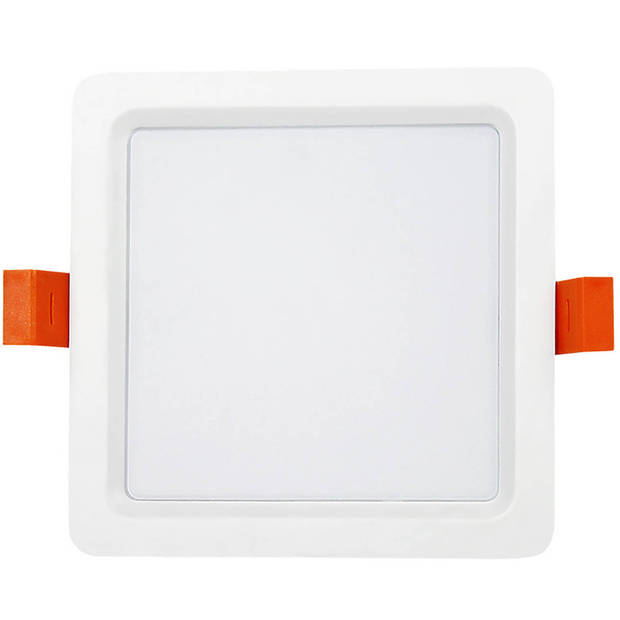 Mi-Light MiBoxer - LED Downlight - Smart LED - 9W - RGB+CCT - Aanpasbare Kleur - Dimbaar - Inbouw Vierkant - Mat Wit -