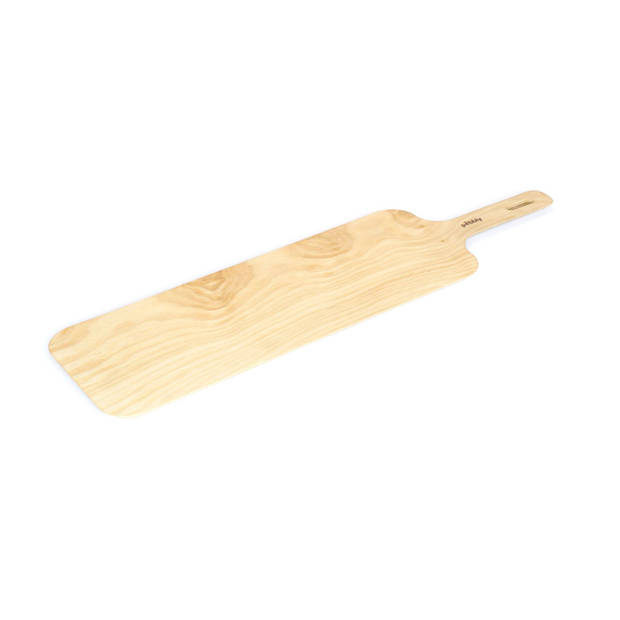 Pebbly - Snijplank met Handvat 55x15 cm - Hout - Transparant