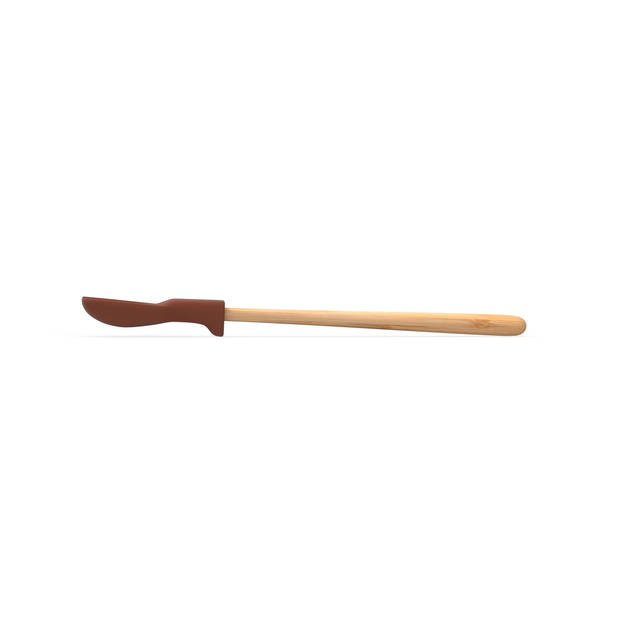 Pebbly - Spatel 21 cm - Bamboe - Bruin