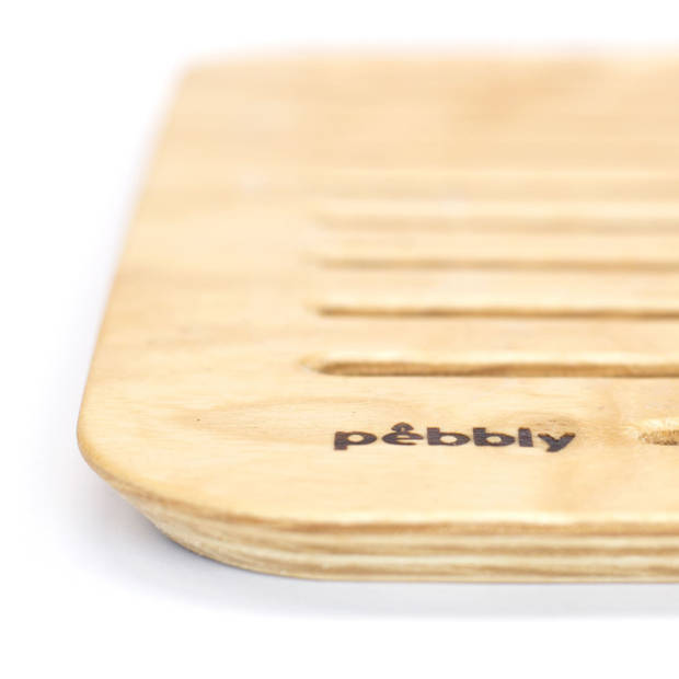 Pebbly - Broodplank 40x30 cm - Hout - Transparant